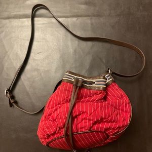 Vera Bradley Drawstring Purse in Red
